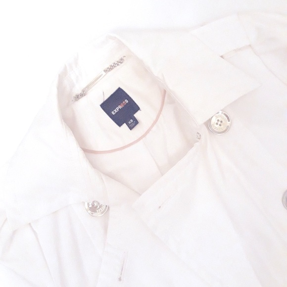 Express Double Breasted Peplum Peacoat - Picture 8 of 8